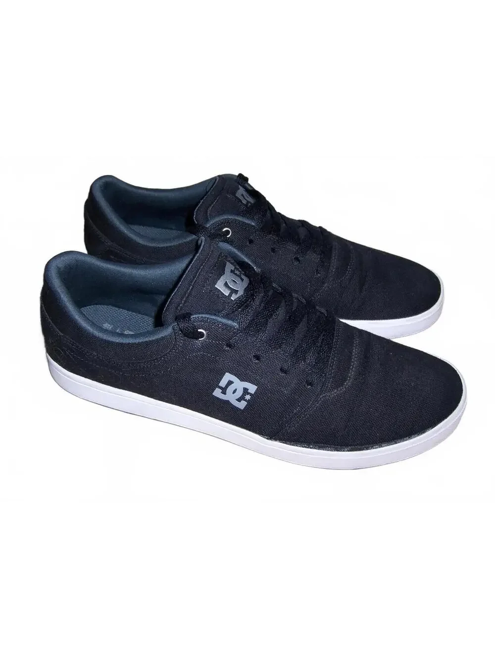Men's DC Shoes Crisis TX - Low Top Skate Shoe - Black 11.5